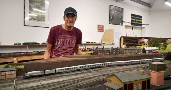 Richard and his Train